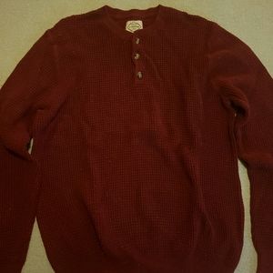 St John's Bay Red Sweater